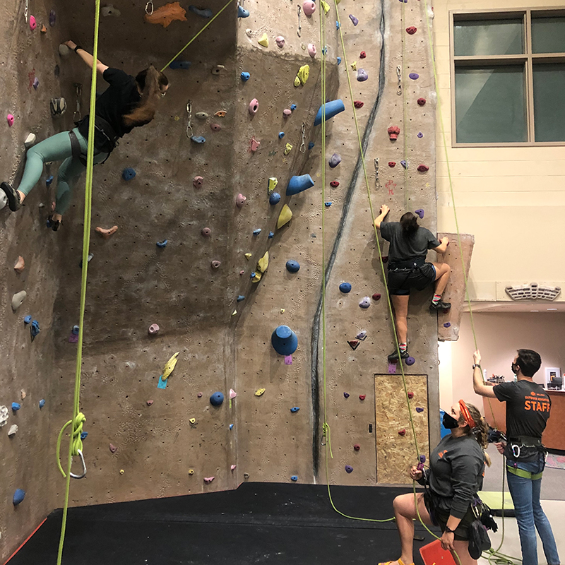 These Honors students spent time at the Colvin Recreation Center